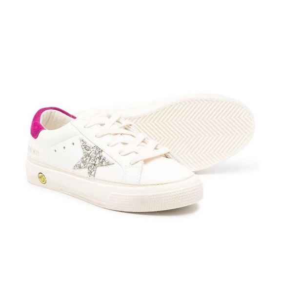 GOLDEN GOOSE May Glitter Star Sneakers BRAND NEW - Picture 2 of 14